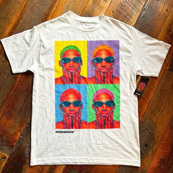 RodmanBrand Other - Dennis Rodman Four Faces Shirt Sz S NWT